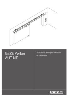 User manual Perlan AUT-NT