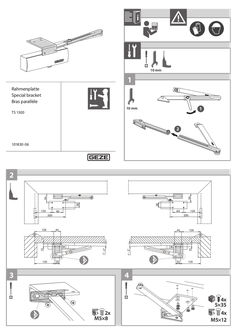 TS 1500 PA bracket