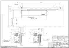 TS 5000 / TS 3000 V on all-glass door with wooden / steel frame