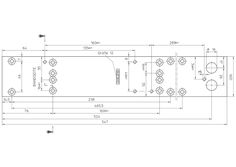 TS 5000 RFS mounting plate transom opposite hinge side