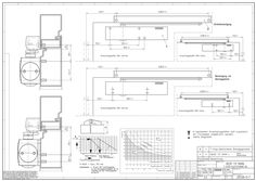 TS 5000 L door leaf opposite hinge side with T-Stop guide rail