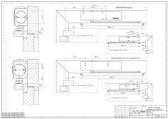 TS5000 L transom installation hinge side