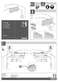 TS 4000 flat plate