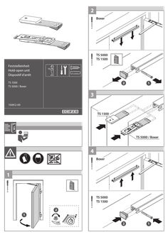 Hold-open device Boxer TS 1500 TS 5000 / Boxer