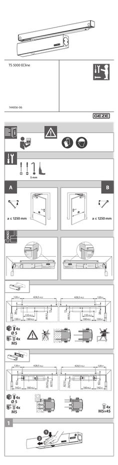 Contacto de fecho da porta TS 5000 ECline