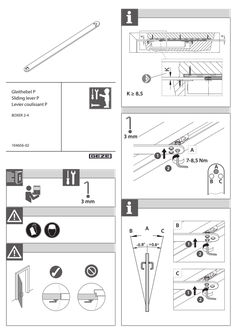 Geleidearm P BOXER 2-4