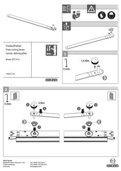 Boxer EFS 4-6 Free swing lever