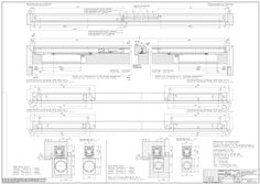 Installation drawing ISM/E- ISM Guide rail Boxer Leaf width 130mm-1300mm Rebated timber door