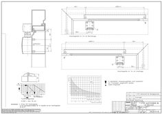 T-Stop guide rail opposite hinge side with pivot bearing