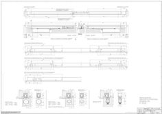 ISM/E -ISM Guide rail Boxer Size 2-4/ 3-6 rebated timber door