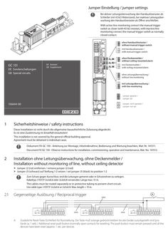 Supplementary sheet special circuits GC 151