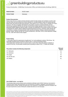 Slimchain DGNB product verification