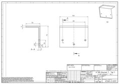 K 600 bracket T Part 1 K 600 console T Part 1
