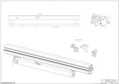 Powerchain aluminium profile MB-SR 50