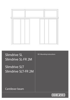 Installation instructions for self-supporting girder section