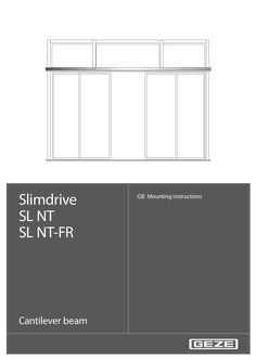 Slimdrive, SL NT, SL NT-FR self-supporting girder section