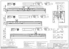 Assembly drawing GEZE TSA 360 Universal Standard- / FR Kit