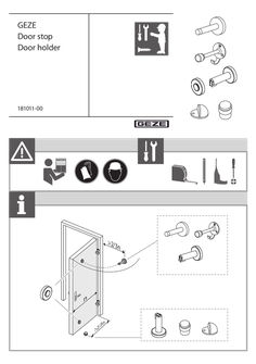 GEZE door stopper door stay