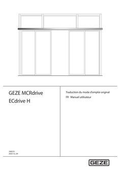 Manuel de lʼutilisateur Powerdrive PL-HT/ ECdrive H /DCU1-NT-OP