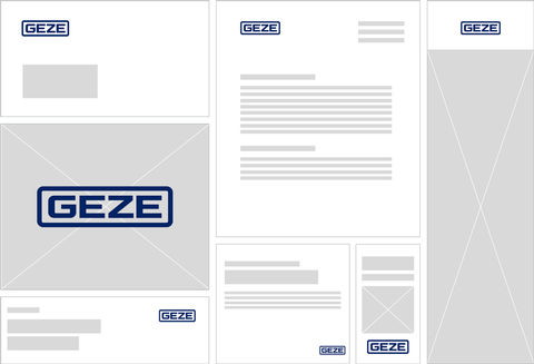 Platzierung des GEZE Logos