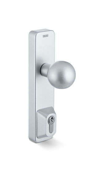 Outside knob access device