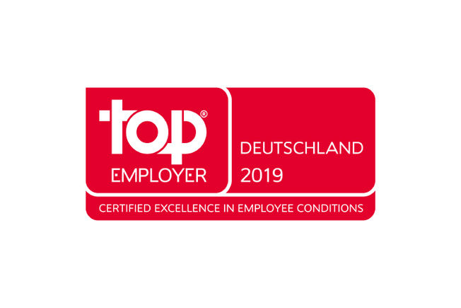 GEZE a reçu le label de qualité « Top Employer », qui récompense les meilleurs employeurs d’Allemagne.