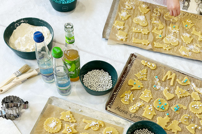 Weihnachtsaktion 24 Plätzchen backen