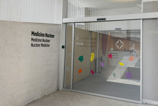 Puertas correderas con sistemas ECdrive T2 en el Hospital SJD de Barcelona.