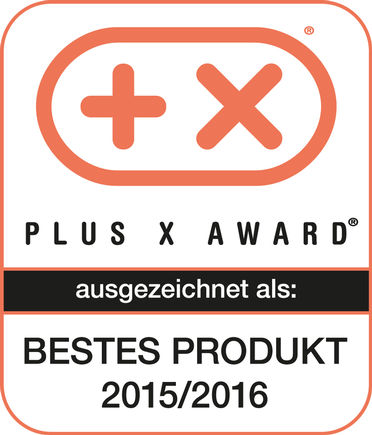 Plus X Award 2015 - Bestes Produkt des Jahres