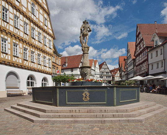 Marktplatz von Leonberg