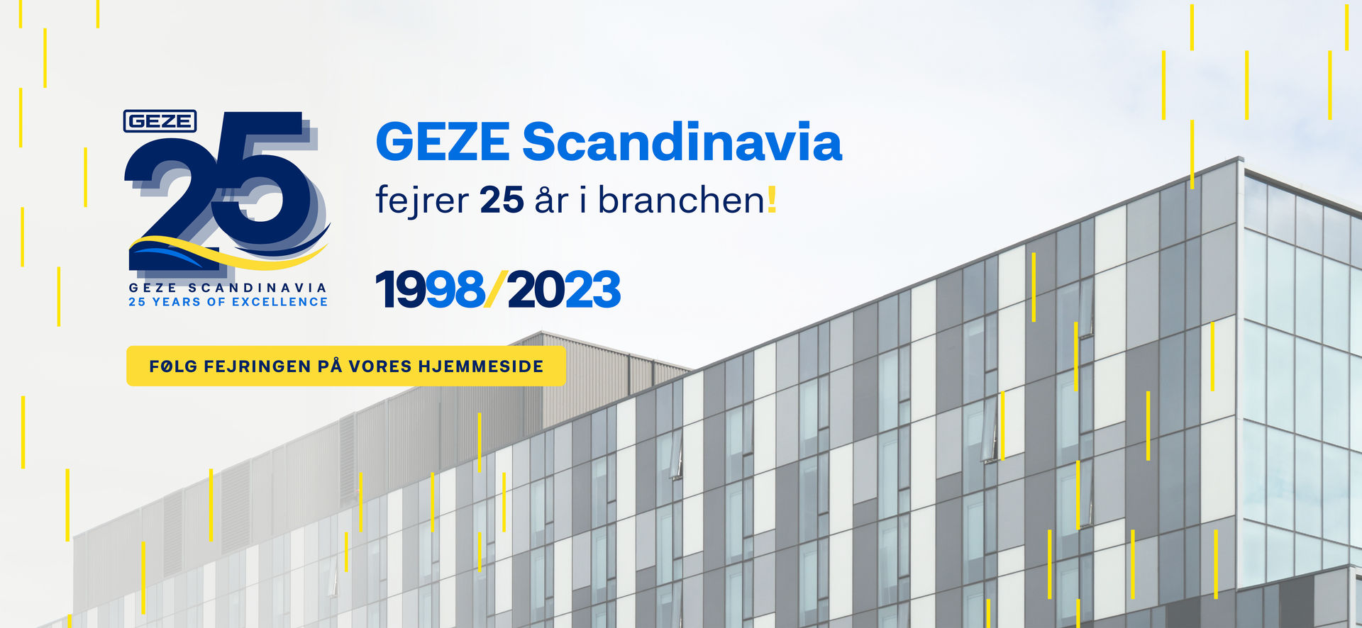Slider Jubiläum GEZE Scandinavia