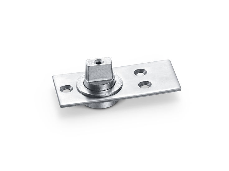 Rodamiento pivotante montado en el suelo Patch Fittings con eje plano cónico 