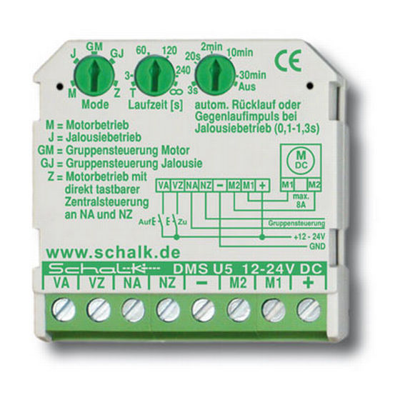 Open/Close Window-Control 24 V – Flush mounted 