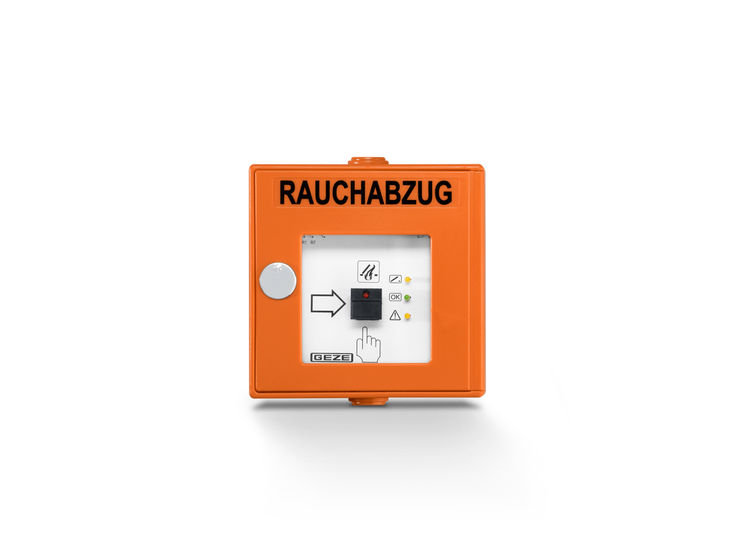 RWA knapp FT 4 K Rökdetektorcentral-knapp FT4 K för manuell larmutlösning i händelse av brand
