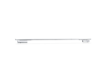 Door closer system TS 5000 R-ISM/0 SoftClose / ECline with HM Overhead door closer with guide rail system for double leaf doors with closing sequence control, smoke switch and integrated back check, which brakes heavily applied doors.