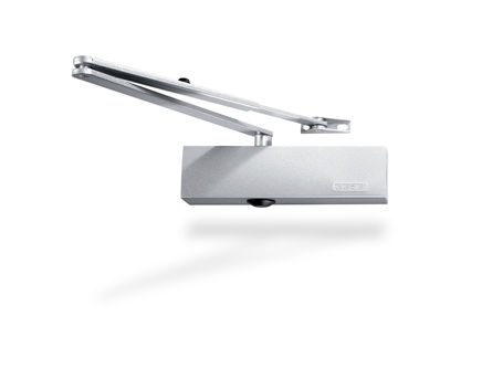 Door closer TS 2000 NV Overhead pinion door closer with link arm, Closing force size 1-4 after