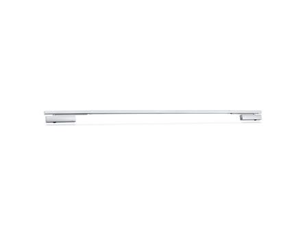Overhead door closer with guide rail system TS 5000 ISM Door closer for double leaf doors with closing sequence control and with integrated back check, which causes the strongly opened doors to be slowed down.