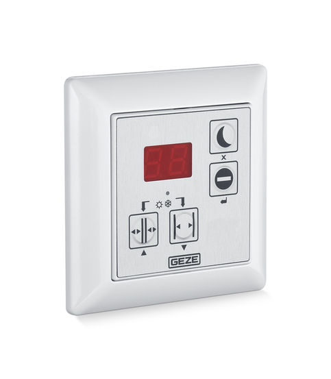 Kijelzős programkapcsoló DPS Programkapcsoló az autom. ajtók paraméterezéséhez, üzembe helyezéséhez és üzemállapotának kiválasztásához