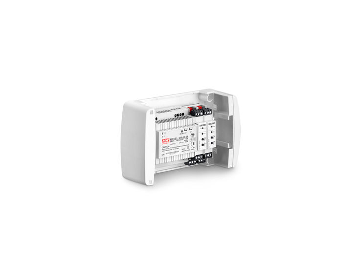 GEZE IQ box KNX HS im GEZE Aufputz-Gehäuse IQ box KNX ist die Schnittstelle der GEZE     Fensterantriebe IQ windowdrives zum KNX Gebäudebussystem