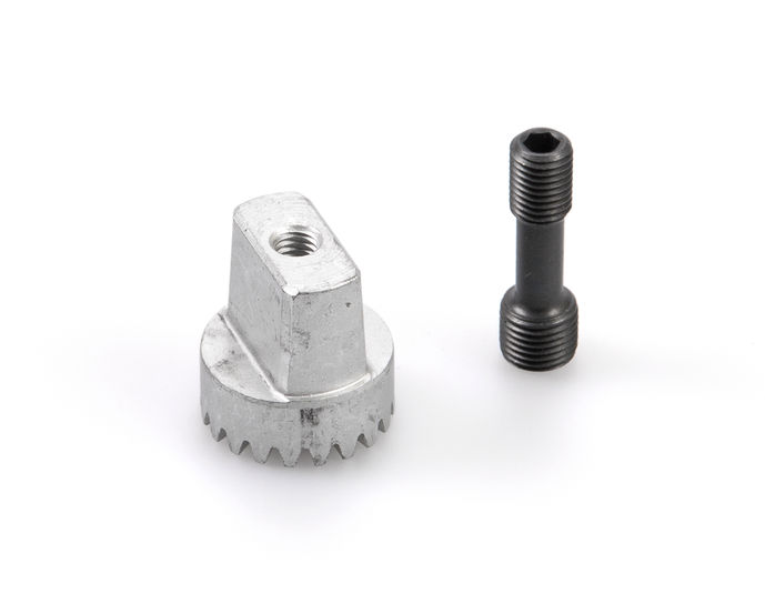 Spindle cap for floor spring 