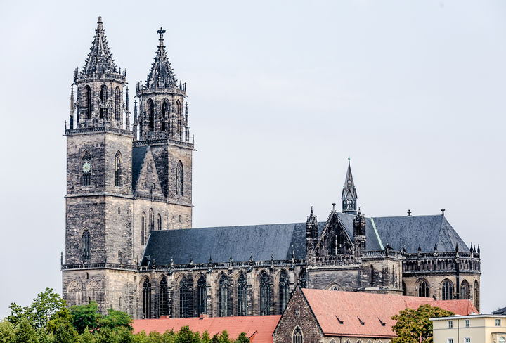 Außenansicht vom Magdeburger Dom © Stefan Dauth / GEZE GmbH