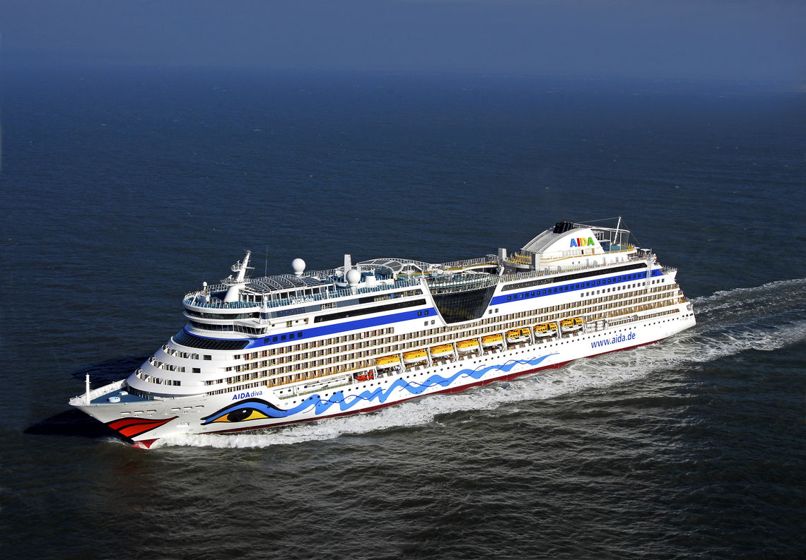 盖泽为阿伊达女神号 (aidadiva) 舒适性和安全性提供支持:盖泽为这艘