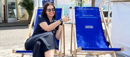 Employer branding - deck chair