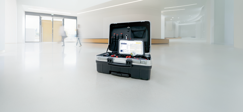 Slider myGEZE Smart Service Tools