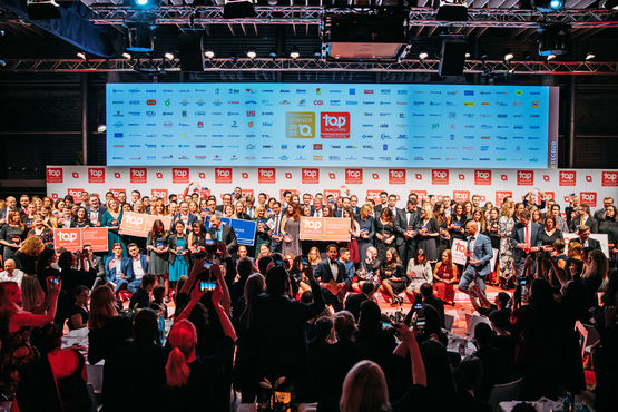 Over 1600 top employers in 119 countries and regions on five continents were identified and honoured this year.