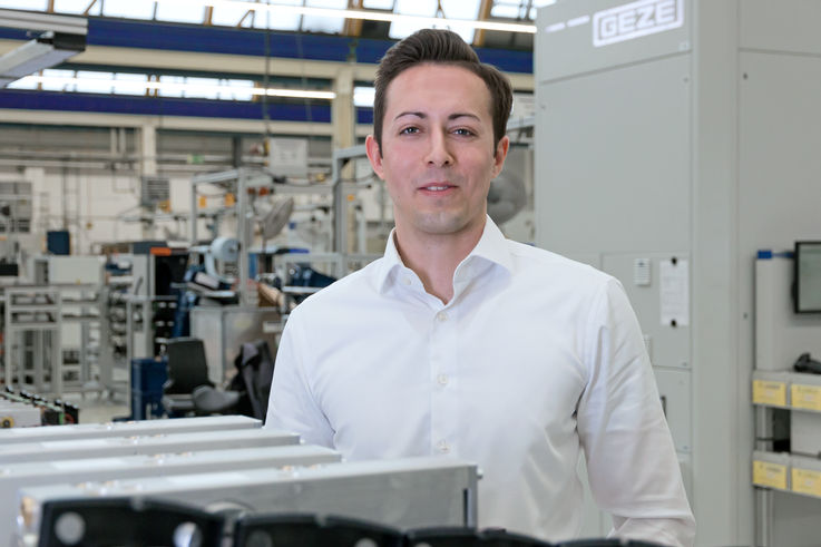 Philipp Stahlkopf, Trainee Engineering bei GEZE