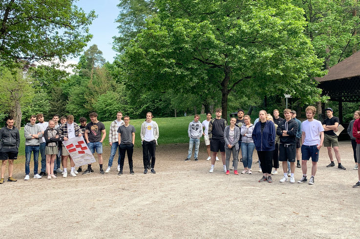 Unsere Azubis und DH-Studenten sind bereit für den Workshop.