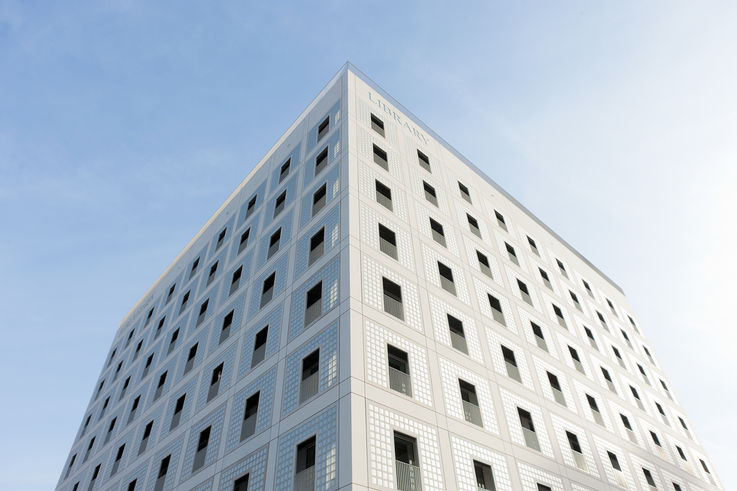 De openbare bibliotheek in Mailänder Platz als een ‘oase van kalmte’. Foto: Lazaros Filoglou voor GEZE GmbH