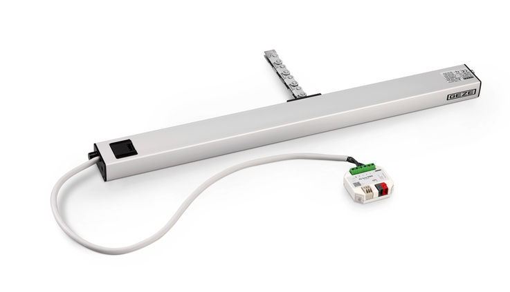 Unitatea de acționare GEZE Slimchain cu IQ box KNX