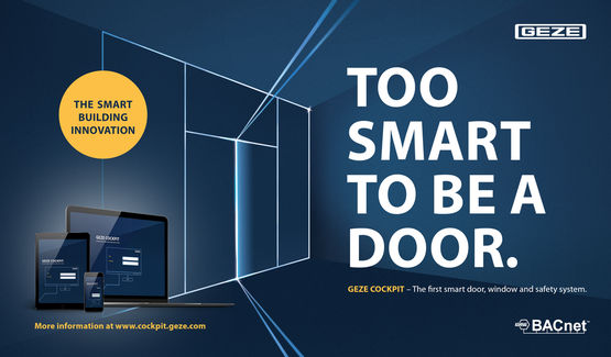 The first building automation system for smart door, window and safety technology. Photo: GEZE GmbH